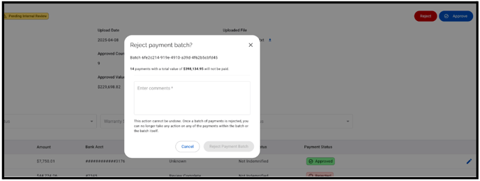 payer_rejectpaymentcomment