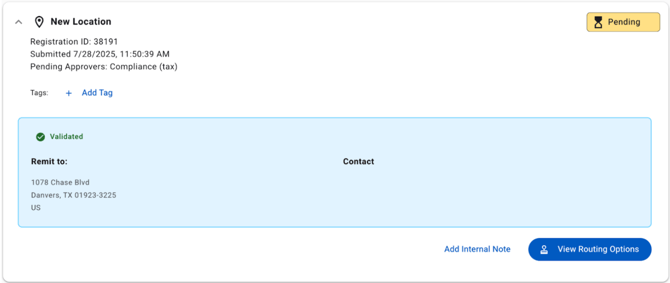 Payer_Profile Manager - New Location
